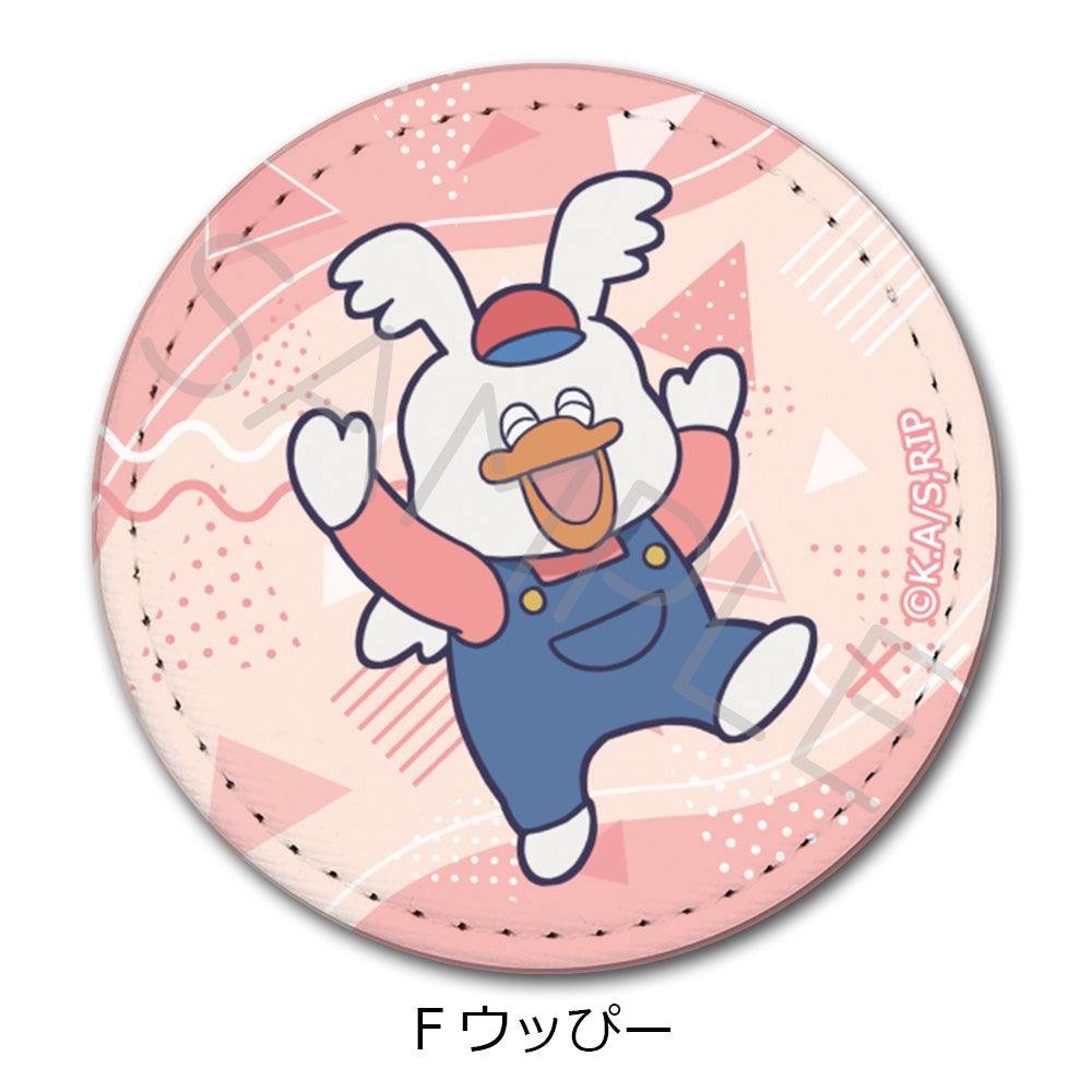 氷の城壁 レザーバッジ F ウッぴー【予約商品】