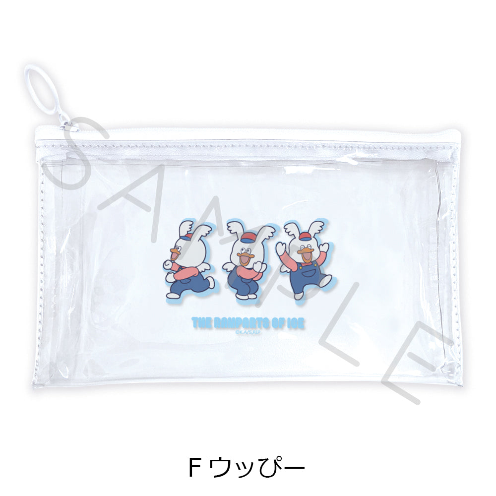 氷の城壁 フラットクリアポーチ F ウッぴー【予約商品】