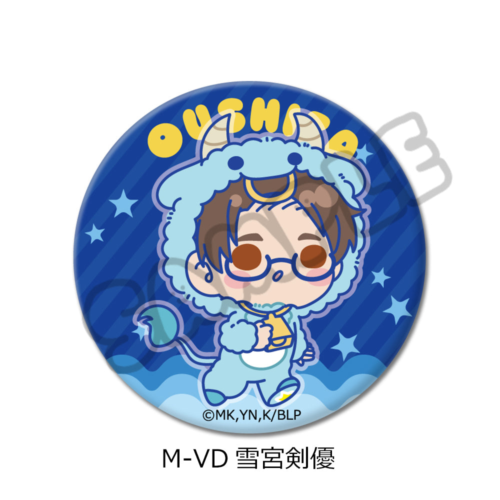 ブルーロック 第11弾 丸形缶バッジ(57mm) M-VD 雪宮剣優【予約商品】