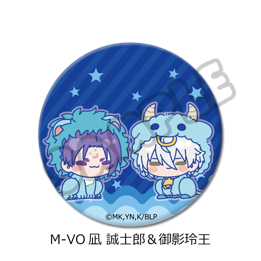 ブルーロック 第11弾 丸形缶バッジ(57mm) M-VO 凪誠士郎&御影玲王【予約商品】