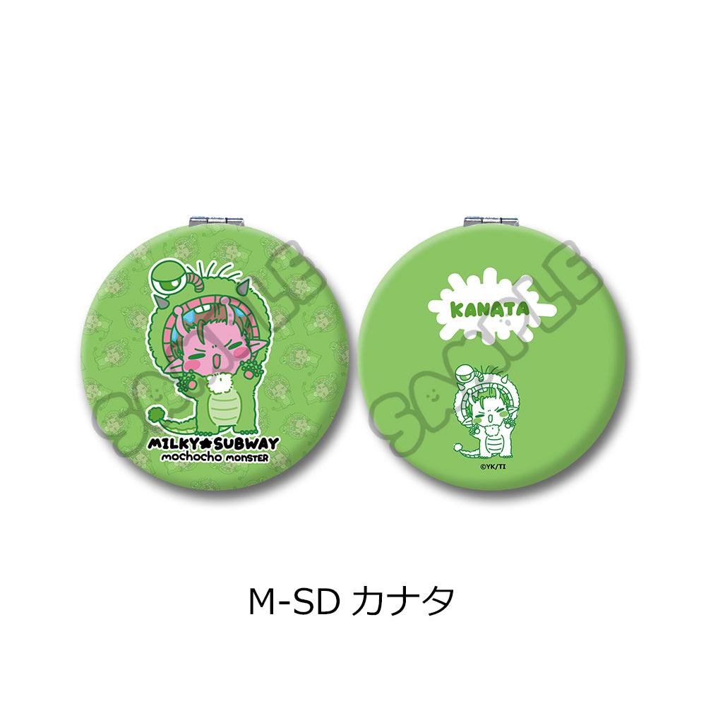 ☆コンパクト　1.milk様　オーダー 銀河特急 ミルキー☆サブウェイ コンパクトミラー(mochocho第2弾) M-SD