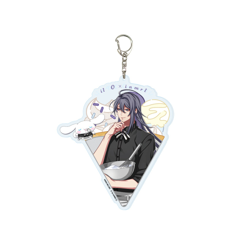 デカアクリルキーホルダー ヒプノシスマイク SANRIO NAKAYOKU EDIT 10 神宮寺寂雷×シナモロール(コラボイラスト)【予約商品】