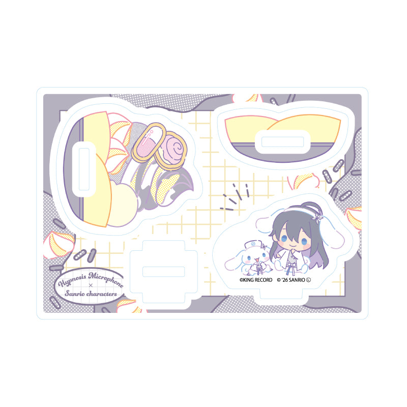ゆらゆらアクリルスタンド ヒプノシスマイク SANRIO NAKAYOKU EDIT 10 神宮寺寂雷×シナモロール(コラボイラスト)【予約商品】