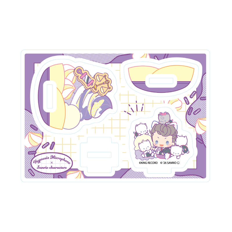 ゆらゆらアクリルスタンド ヒプノシスマイク SANRIO NAKAYOKU EDIT 18 天国獄×ニャニィニュニェニョン(コラボイラスト)【予約商品】