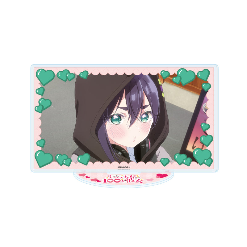 アクリルスタンド 君のことが大大大大大好きな100人の彼女 11 場面写E(場面写イラスト)【予約商品】