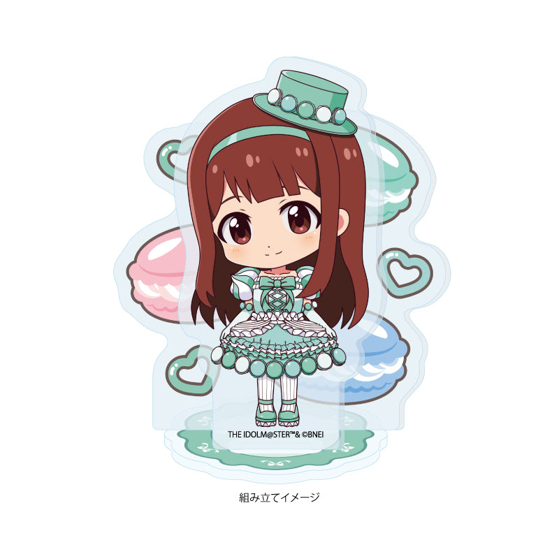 アクリルスタンドプレート アイドルマスター ミリオンライブ! 49 田中琴葉 マカロンドレスVer.(ミニキャライラスト)【予約商品】