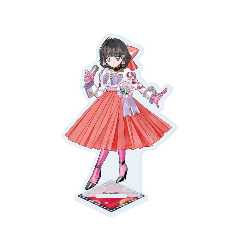 アクリルスタンド 東方Project 55 博麗霊夢 レトロアイドルVer.(描き起こしイラスト)【予約商品】