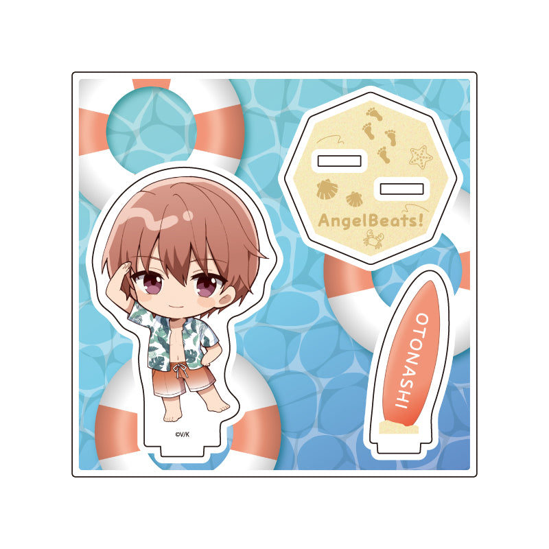 アクリルスタンドプレート Angel Beats!&Charlotte 08 音無結弦(ミニキャライラスト)【予約商品】
