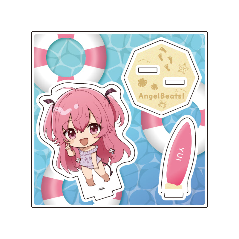 アクリルスタンドプレート Angel Beats!&Charlotte 12 芳岡ユイ(ミニキャライラスト)【予約商品】