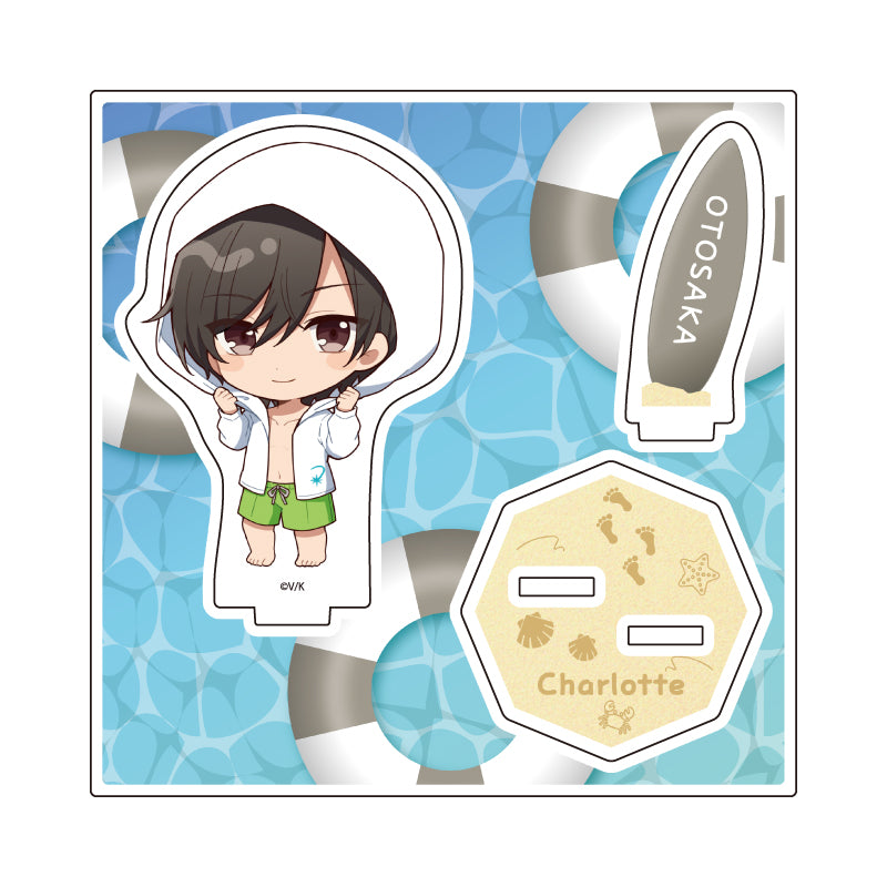 アクリルスタンドプレート Angel Beats!&Charlotte 06 乙坂有宇(ミニキャライラスト)【予約商品】
