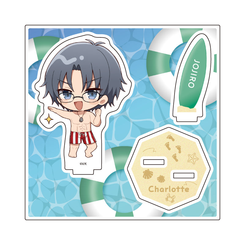 アクリルスタンドプレート Angel Beats!&Charlotte 08 高城丈士朗(ミニキャライラスト)【予約商品】
