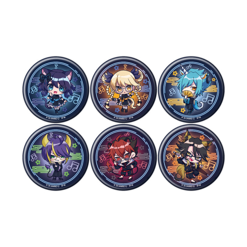 【Box/6】缶バッジ SHOW BY ROCK!! 53 ミニキャライラスト