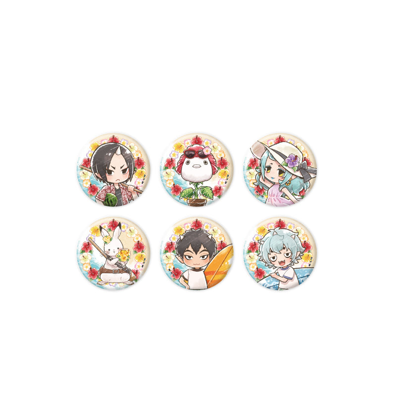 Box/6】缶バッジ 鬼灯の冷徹 11 バカンスVer.(グラフアートイラスト