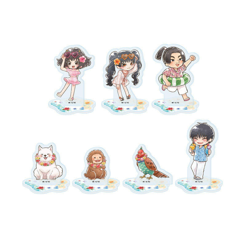 【Box/7】アクリルぷちスタンド 鬼灯の冷徹 09 バカンスVer.(グラフアートイラスト)【予約商品】
