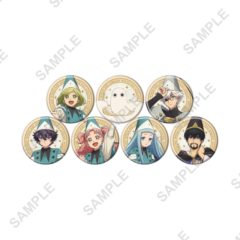 トンガリ缶バッジ Box/7】缶バッジ とんがり帽子のアトリエ 01 公式イラスト【予約商品