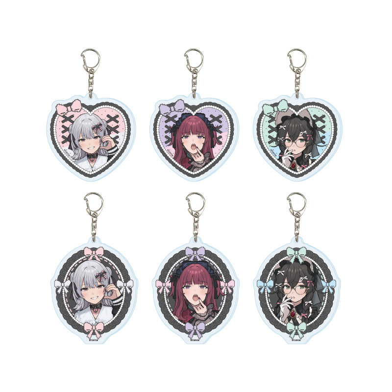 【BOX/6】アクリルキーホルダー TOKYO6キャラクターズ 01 描き下ろしイラスト【予約商品】