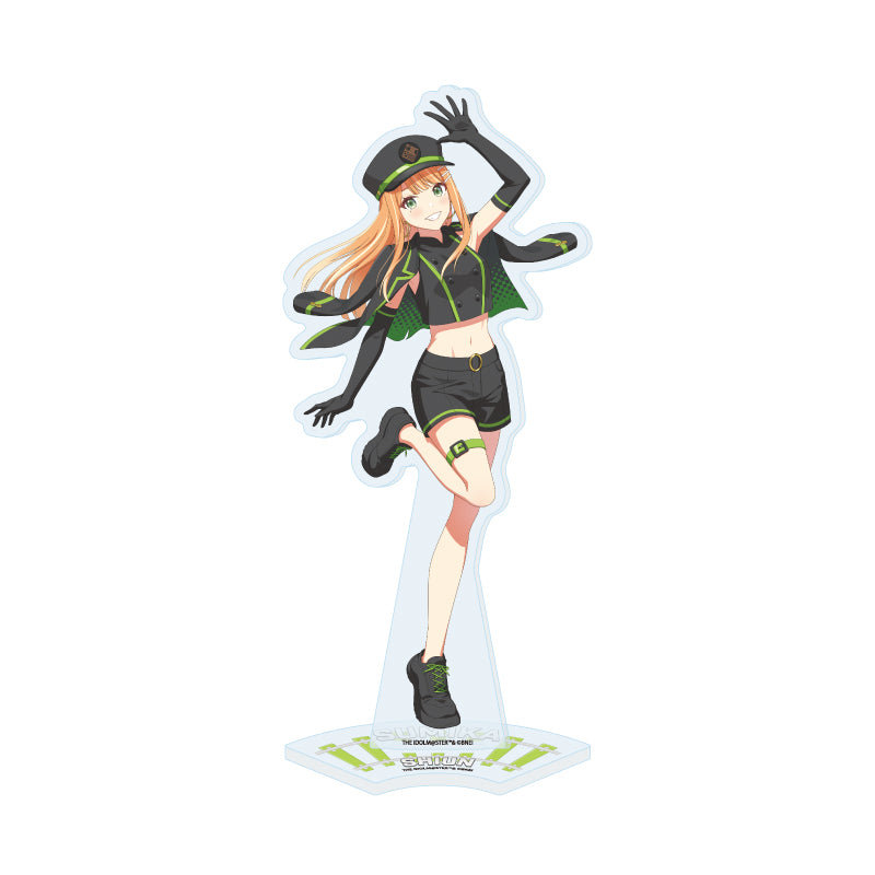 アクリルスタンド 学園アイドルマスター 80 紫雲清夏 駅員風衣装Ver.(描き下ろしイラスト)