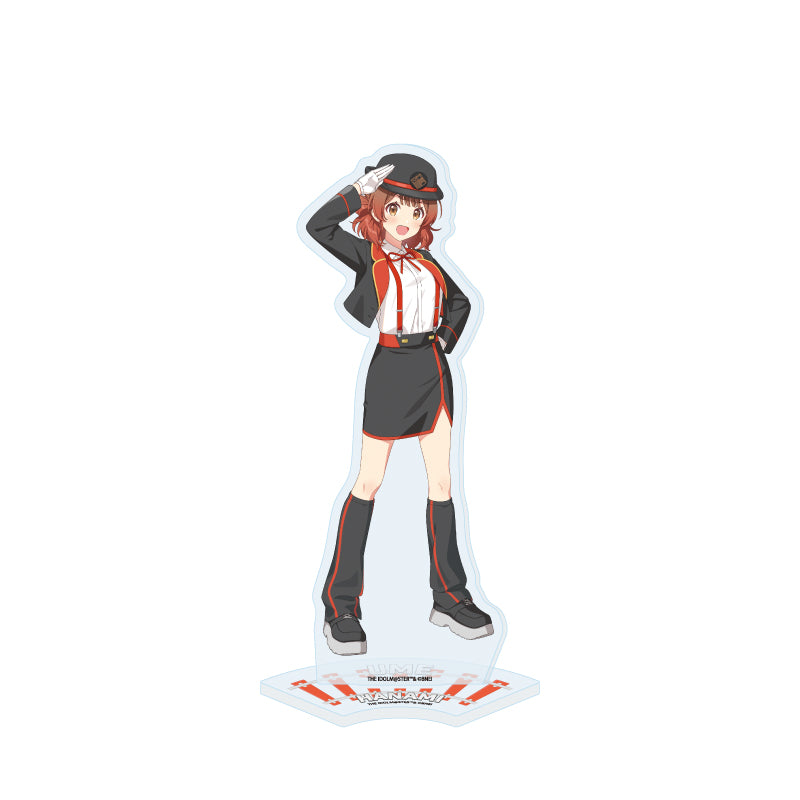 アクリルスタンド 学園アイドルマスター 84 花海佑芽 駅員風衣装Ver