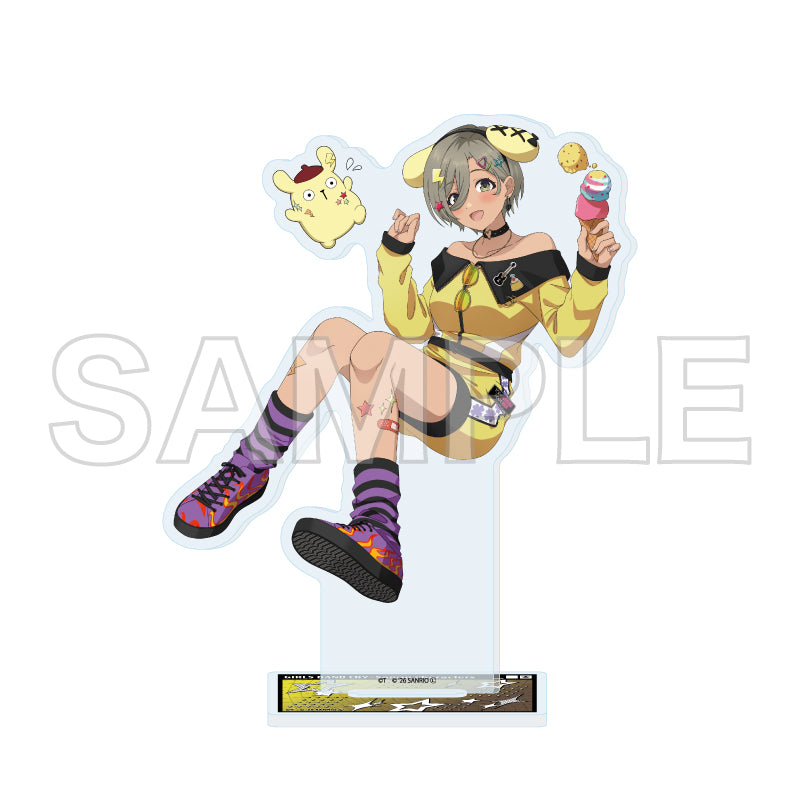 アクリルスタンド ガールズバンドクライ×サンリオキャラクターズ 23 ルパ×ポムポムプリン(コラボイラスト)
