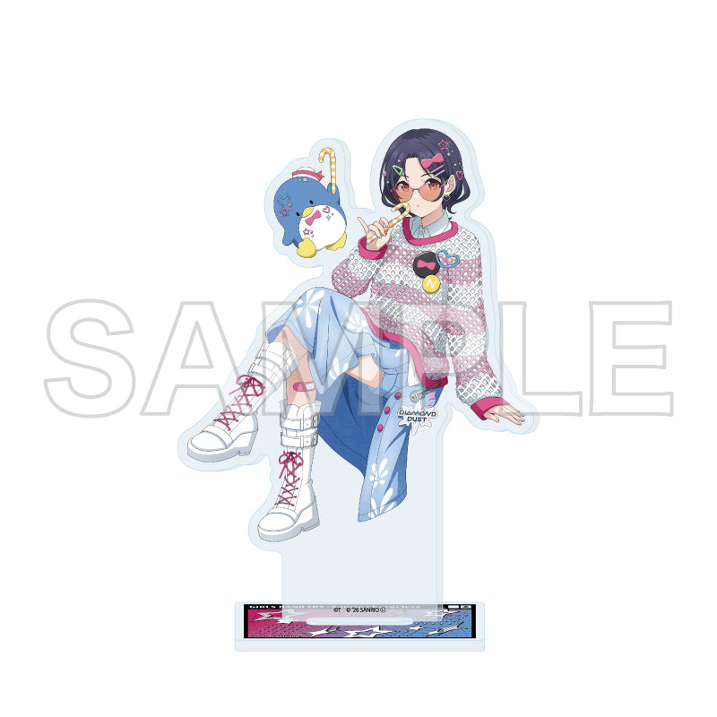 アクリルスタンド ガールズバンドクライ×サンリオキャラクターズ 25 ナナ×タキシードサム(コラボイラスト)