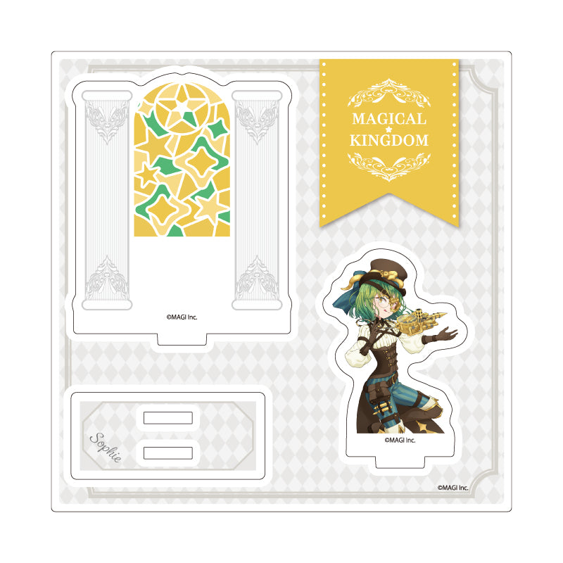 アクリルスタンドプレート まじかる☆シリーズ 08 ソフィ(公式イラスト)【予約商品】