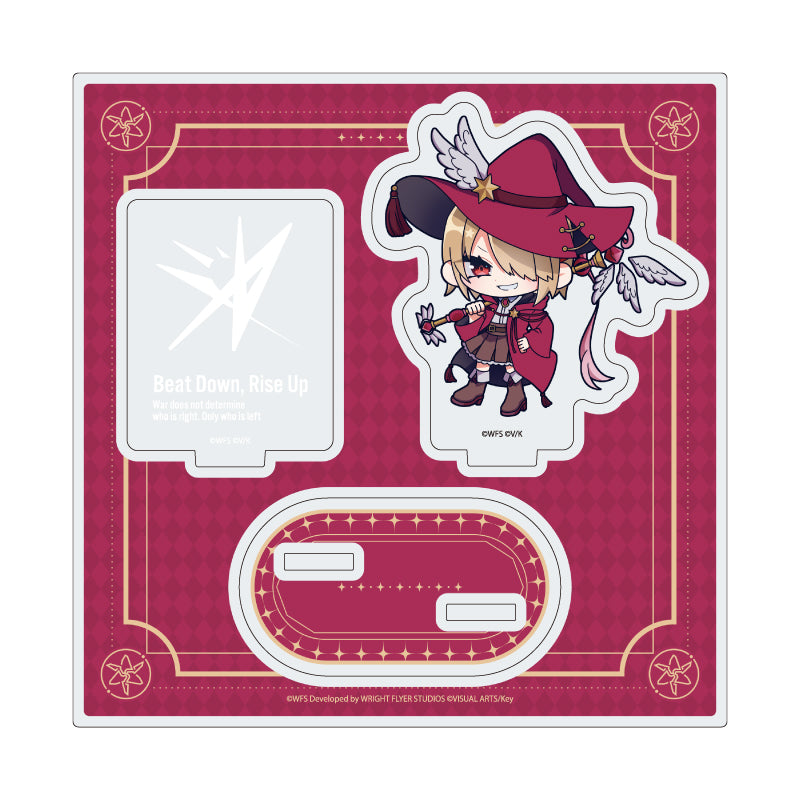 アクリルスタンドプレート ヘブンバーンズレッド 01 茅森月歌(ミニキャライラスト)【予約商品】