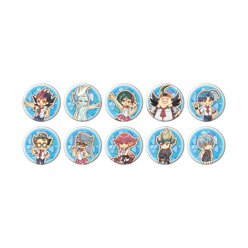 想楽缶バッジ10点セット Box/10】缶バッジ 遊☆戯☆王ZEXAL 10 レトロアートイラスト【予約商品