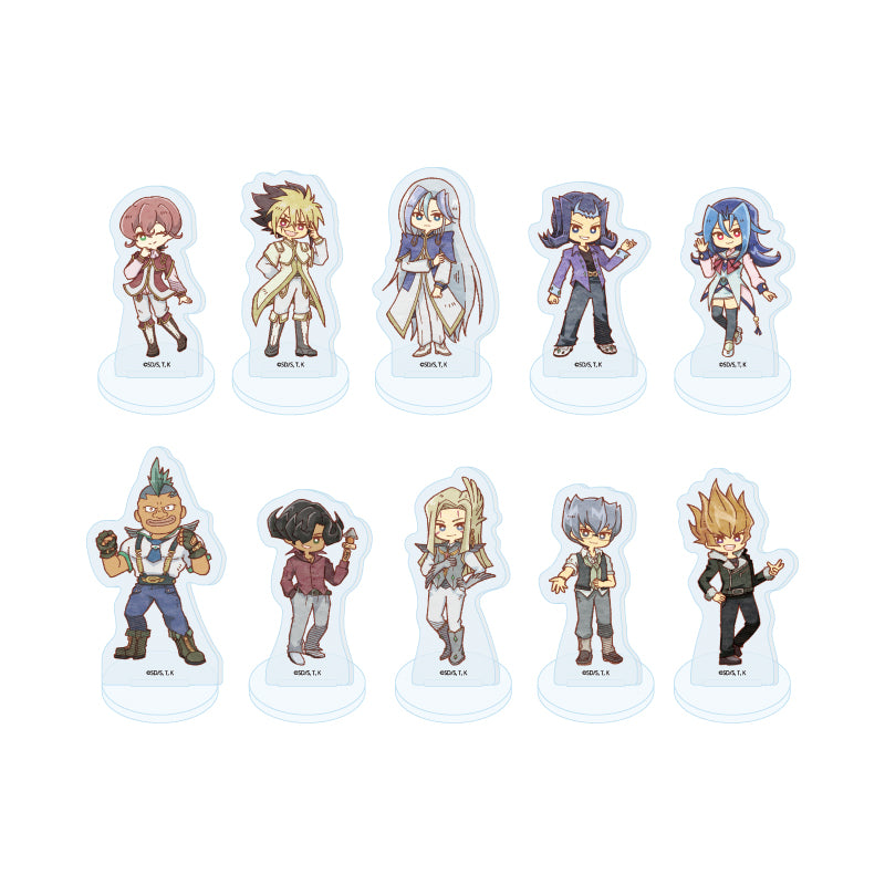 【Box/10】アクリルぷちスタンド 遊☆戯☆王ZEXAL 08 レトロアートイラスト【予約商品】