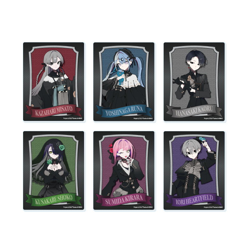 【Box/6】アクリルカード Project:;COLD シリーズ 01 描き下ろしイラスト【予約商品】
