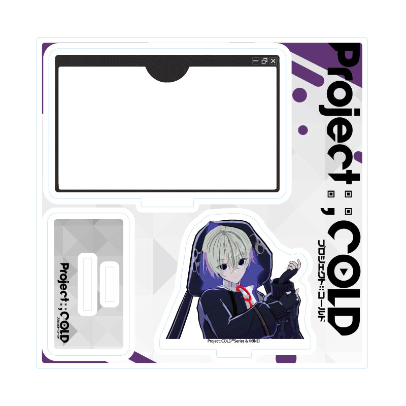 アクリルスタンドプレート Project:;COLD シリーズ 06 イオリ・ハートフィールド(公式イラスト)【予約商品】