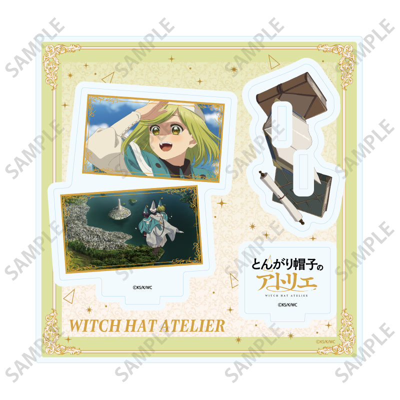 アクリルスタンドプレート とんがり帽子のアトリエ 05 場面写イラスト【予約商品】