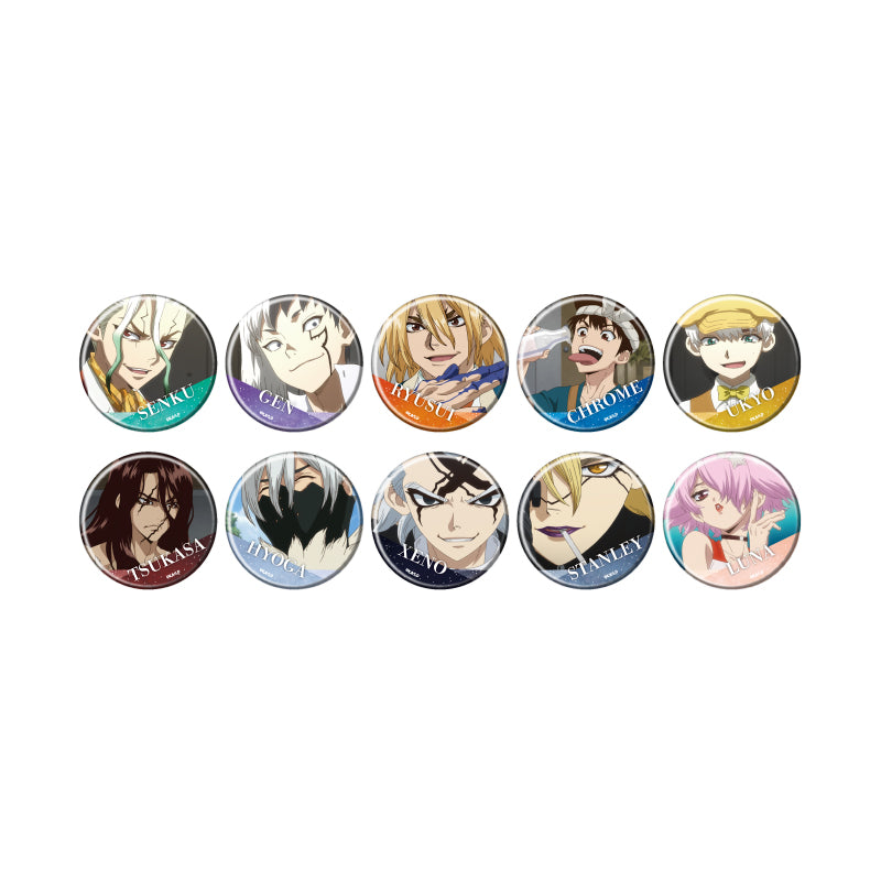 Box/10】缶バッジ Dr.STONE 41 場面写イラスト【予約商品】 – Tokyo