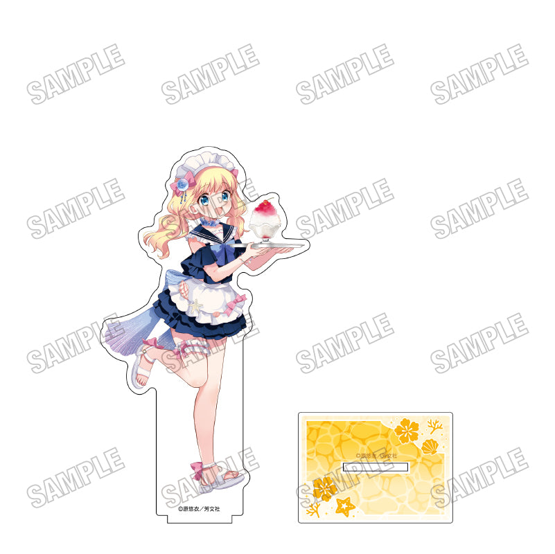 きんいろモザイク 描き下ろしBIGアクリルスタンド 海の家Ver. 2 アリス