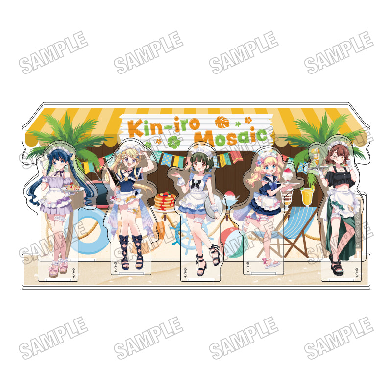 きんいろモザイク 描き下ろしアクリルジオラマ 海の家Ver.【予約商品