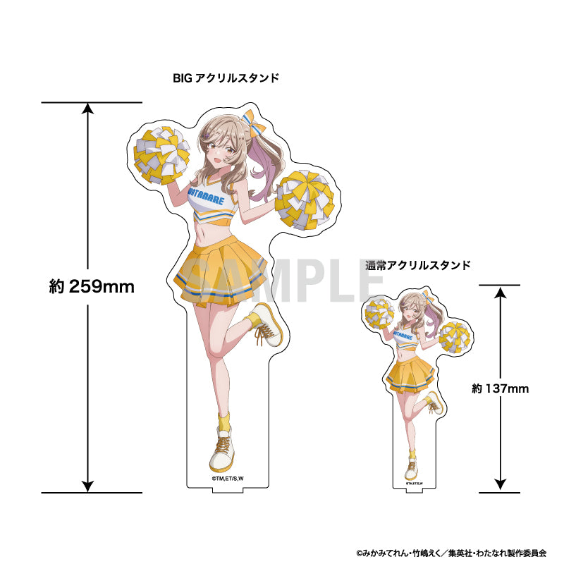 わたしが恋人になれるわけないじゃん、ムリムリ!(※ムリじゃなかった!?) BIGアクリルスタンド 瀬名紫陽花 チアリーダーVer.【予約商品】
