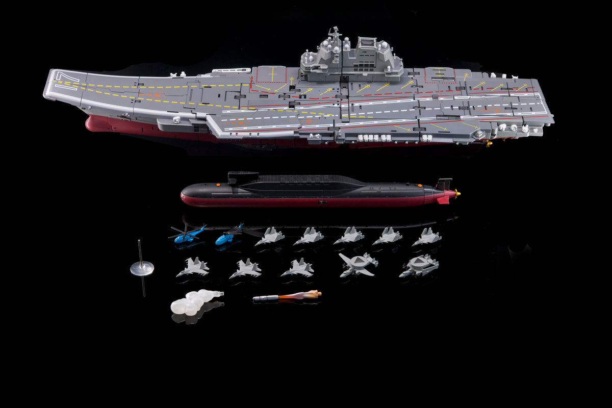 TOYSEASY 航空母艦 山東 伏羲 変形可動玩具【予約商品】