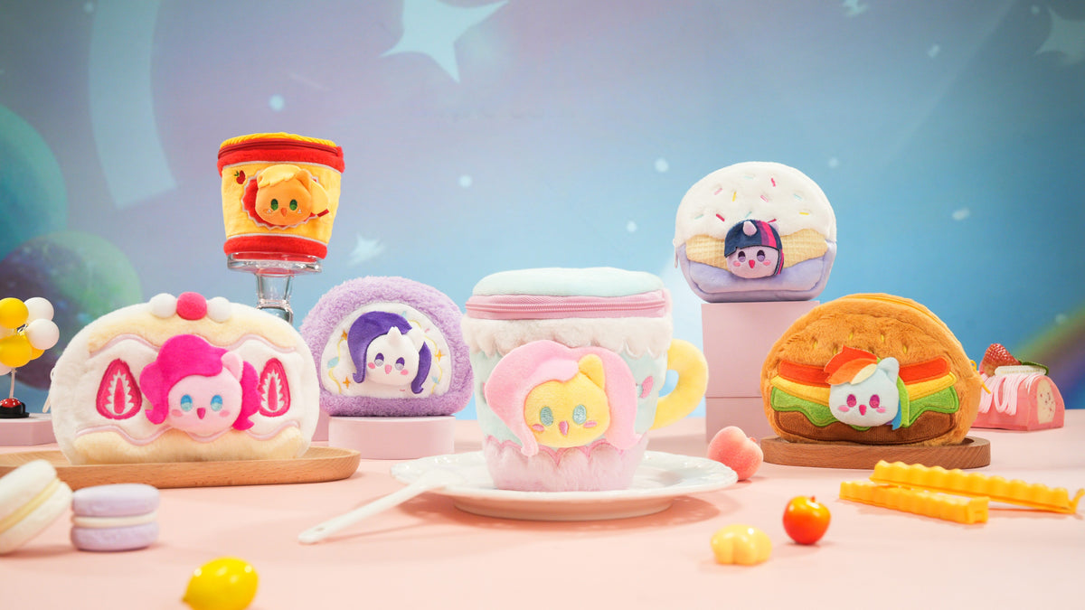 【Box/6】マイリトルポニー フードモチーフぬいぐるみポーチブラインドボックス【予約商品】
