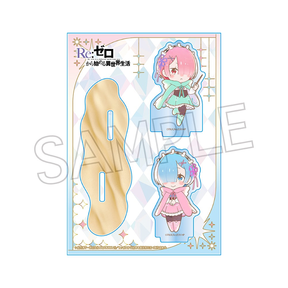 Re:ゼロから始める異世界生活 ミニキャラアクリルスタンド ラム&レム【予約商品】