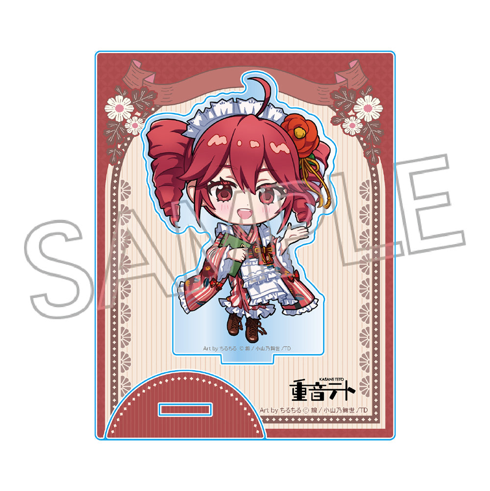 重音テト 和風モダンカフェ アクリルスタンド(S) デフォルメA【予約商品】