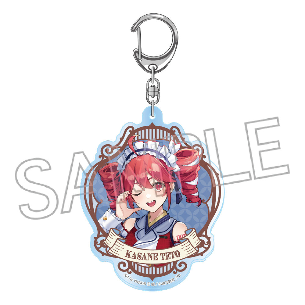 重音テト 和風モダンカフェ アクリルキーホルダー B【予約商品】