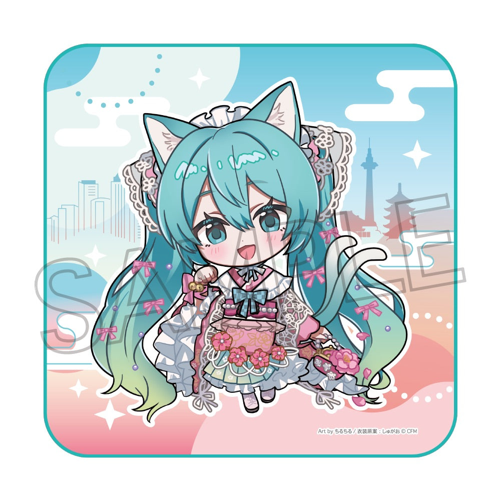 初音ミク 百鬼夜行 -街道さんぽ- ミニタオル 初音ミク【予約商品】