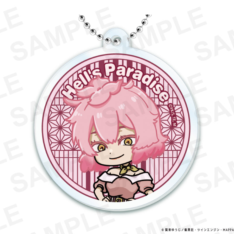 【Box/12】地獄楽 ミニキャラ トレーディングアクリルキーホルダー ロカビリーファッションVer.【予約商品】