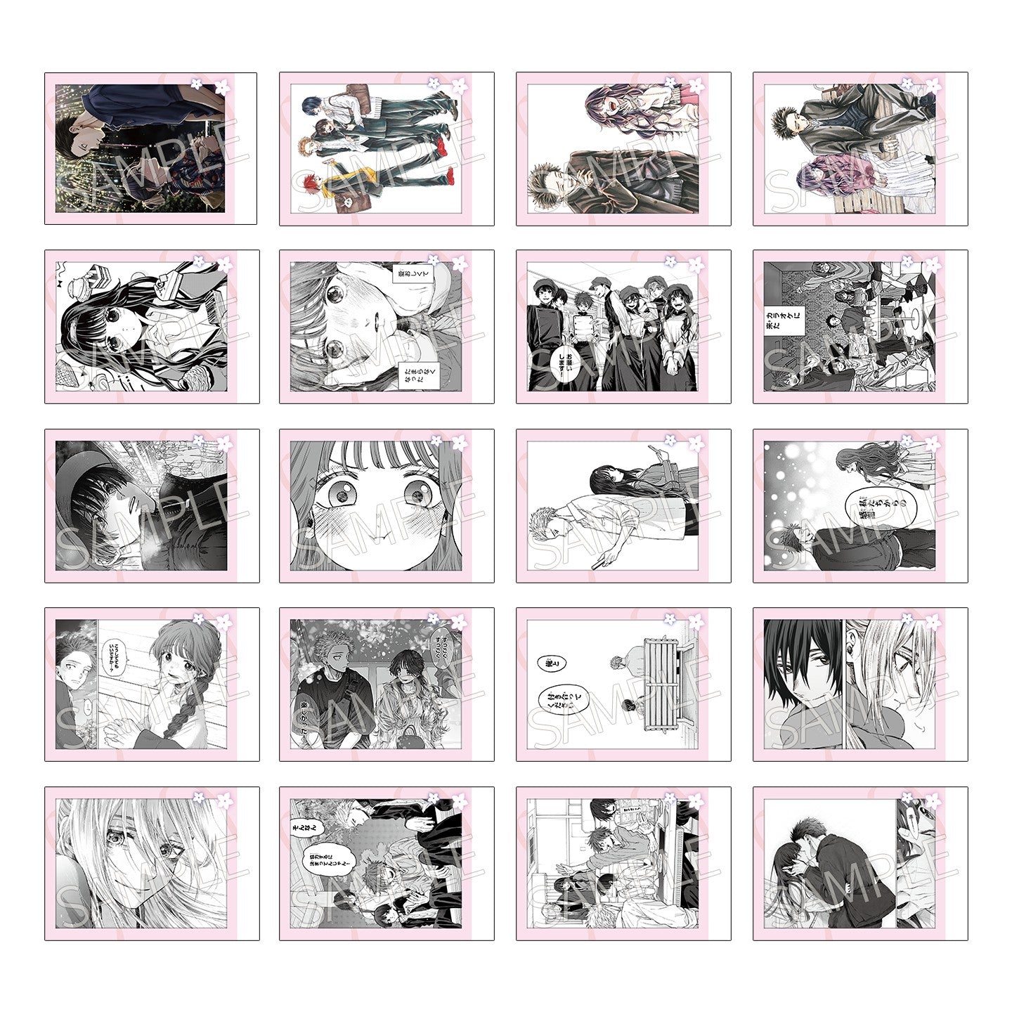 【Box/10】001_AFORCE×DRAGON HORSE 薫る花は凛と咲く 原作 トレーディングインスタントカメラ風ブロマイド【予約商品】