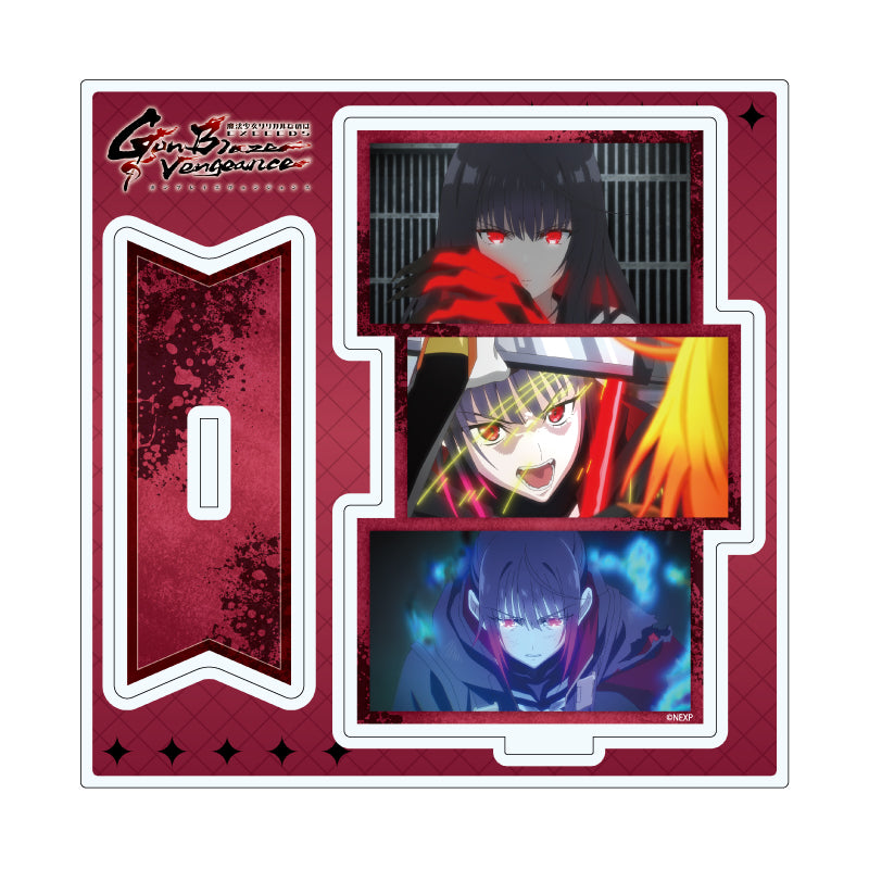 アクリルスタンドプレート 魔法少女リリカルなのは EXCEEDS Gun Blaze Vengeance 04 夜海トワ(場面写イラスト)【予約商品】