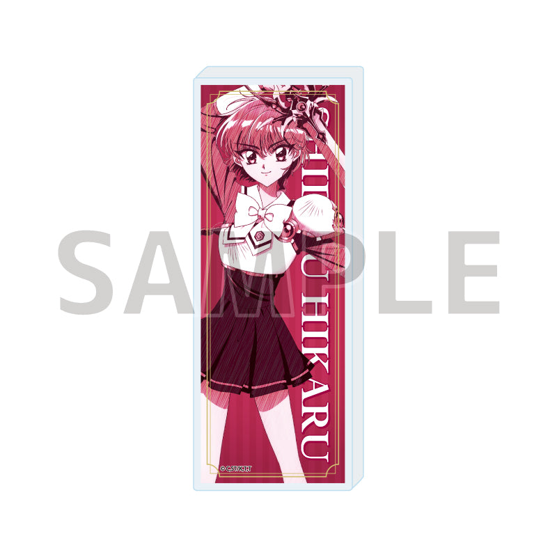 ミニアクリルブロック 魔法騎士レイアース 04 獅堂光(グラフアートスケッチイラスト)【予約商品】