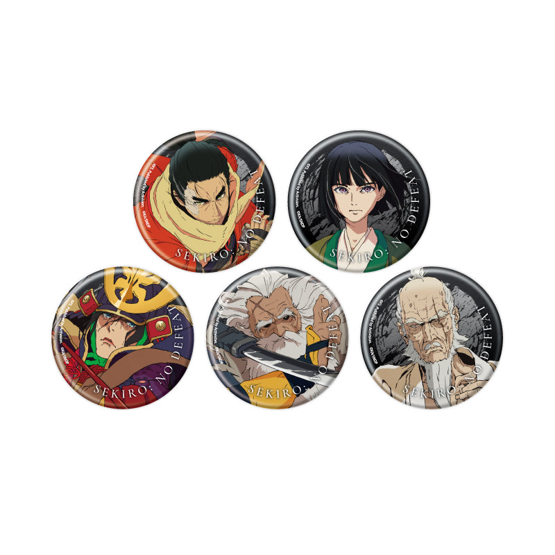 【Box/5】缶バッジ SEKIRO: NO DEFEAT 01 公式イラスト【予約商品】