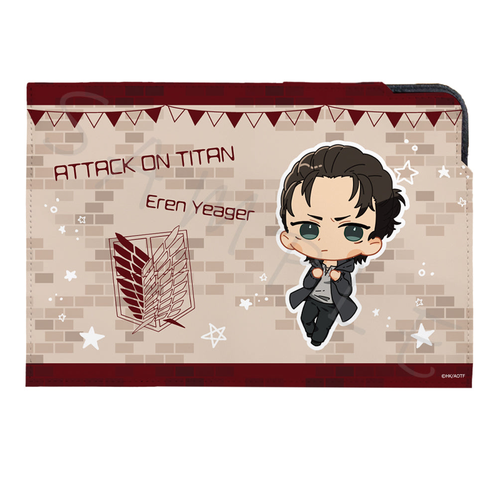 進撃の巨人 The Final Season 第4弾 レザーマスクケース PF エレン レンガ【お取り寄せ商品】