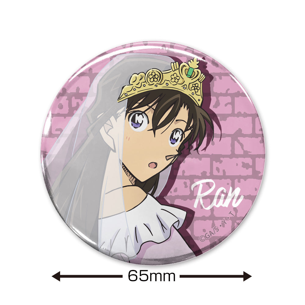 名探偵コナン 毛利蘭 65mm缶バッジ ハート姫Ver.【予約商品】