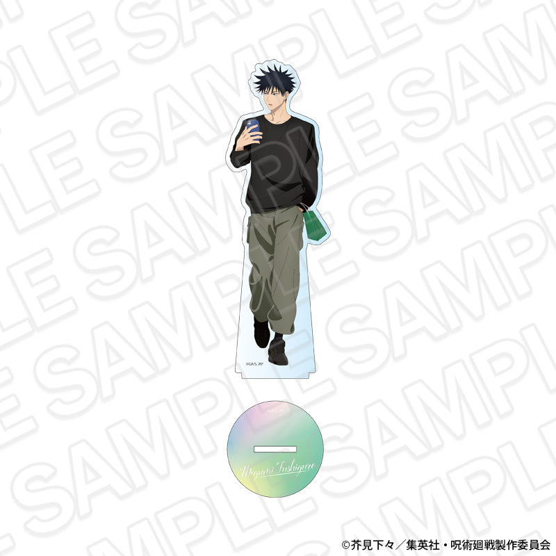呪術廻戦 5周年 デカアクリルスタンド 伏黒恵 shopping Ver.【予約商品