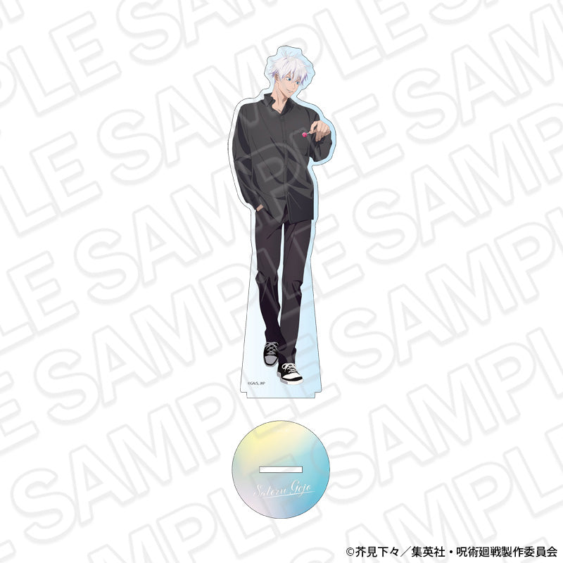 呪術廻戦 5周年 デカアクリルスタンド 五条悟 shopping Ver.【予約商品